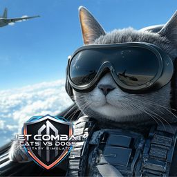 Jet Combat: Cats VS Dogs Military Simulator (英语)