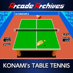 Arcade Archives KONAMI's TABLE TENNIS (日语, 英语)