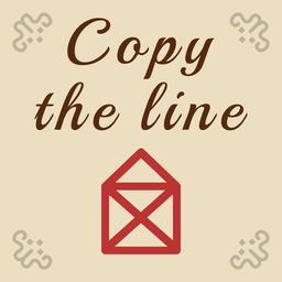 Copy The Line (英语)