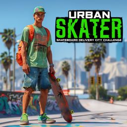 Urban Skater - Skateboard Delivery City Challenge (英语)