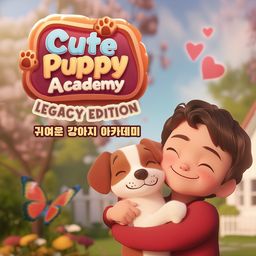 Cute Puppy Academy 귀여운 강아지 아카데미 (중국어(간체자), 한국어, 영어, 일본어, 중국어(번체자))