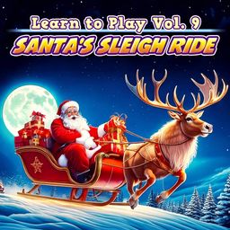 Learn to Play Vol. 9 - Santa's Sleigh Ride (英语)