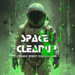 Space CleanUp: Cosmic Robot Disinfector (영어)