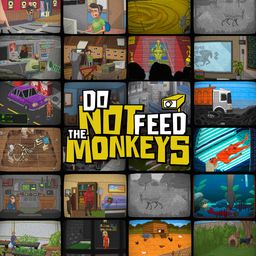 Do Not Feed the Monkeys (중국어(간체자), 한국어, 영어)