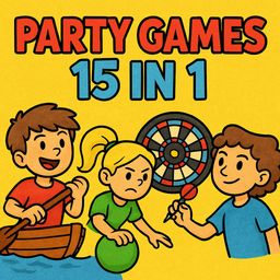 Party Games: 15 in 1 (영어)