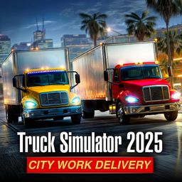 Truck Simulator 2025: City Work Delivery (英语)