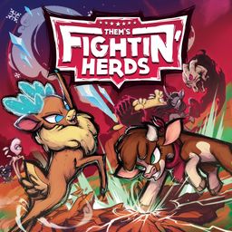 Them's Fightin' Herds PS4 & PS5 (日语, 韩语, 简体中文, 繁体中文, 英语)