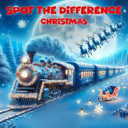 Spot The Difference Christmas (英语)
