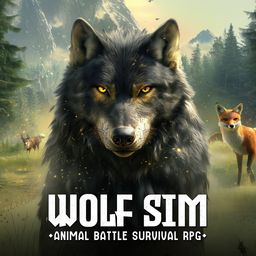 Wolf Sim: Animal Battle Survival RPG (英语)